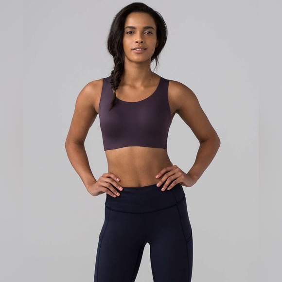 Lululemon Enlite Bra Black Currant - Picture 1 of 12